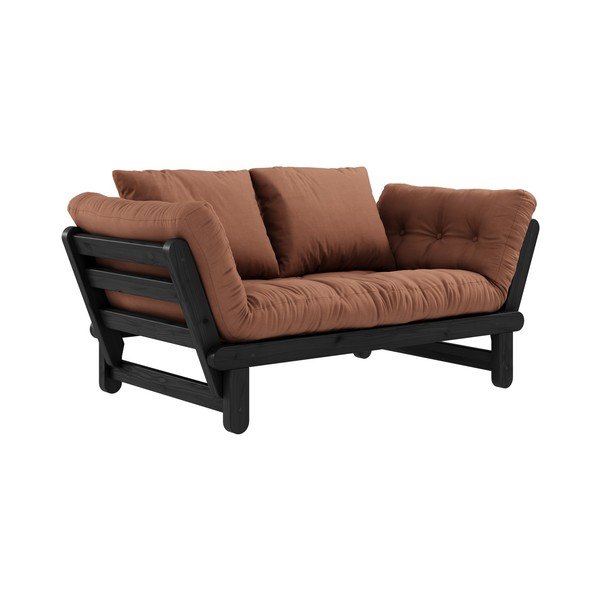 Canapea variabilă Karup Design Beat Black/Clay Brown-image-3