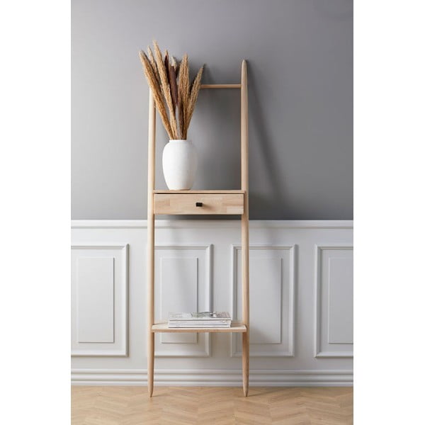 Etajeră din lemn de stejar 30x170 cm Ebern – Villa Collection-image-1