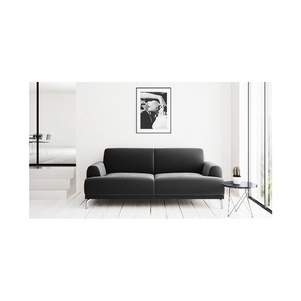 Canapea cu 2 locuri MESONICA Puzo, gri-image-4