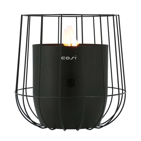 Lampă cu gaz Cosi Basket, înălțime 31 cm, negru