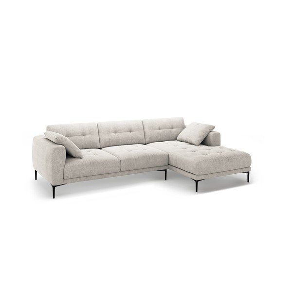 Colțar bej (cu colț pe partea dreaptă/cu șezlong) Bemy – Micadoni -image-1