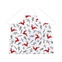 Șorț din bumbac cu motive de Crăciun Butter Kings They Are Flying