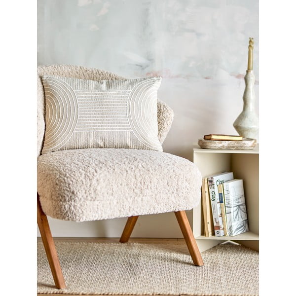 Pernă decorativă din amestec de in 35x50 cm Chun – Bloomingville-image-1