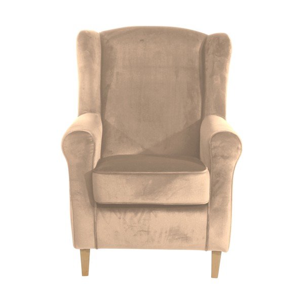 Fotoliu Max Winzer Lorris Velour Sand, maro-image-2