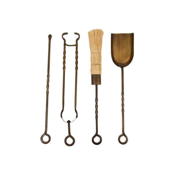 Set suport și 4 unelte pentru șemineu Moycor Odin-image-4