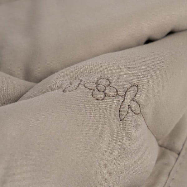 Cuvertură taupe matlasată 240x260 cm – Ixia-image-3