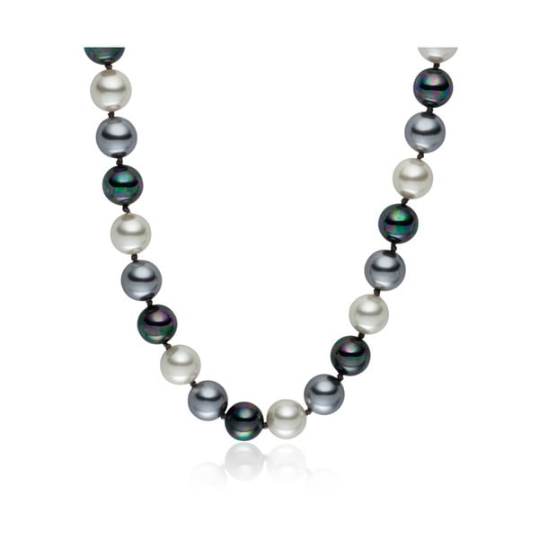 Colier cu perle Nova Pearls Copenhagen Brigitte Dark-image-1