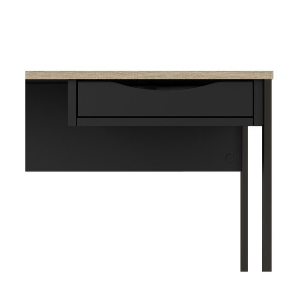 Birou Tvilum Function Plus, 110x48 cm, negru-image-4