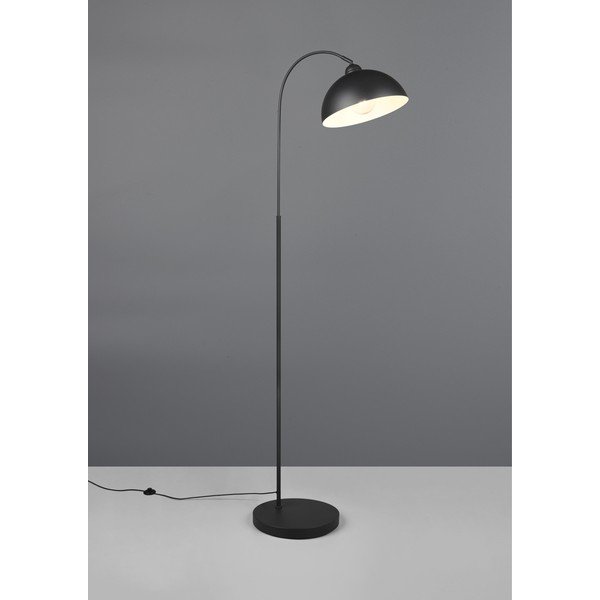 Lampadar negru cu abajur din metal (înălțime 170 cm) Sierra – Reality-image-1