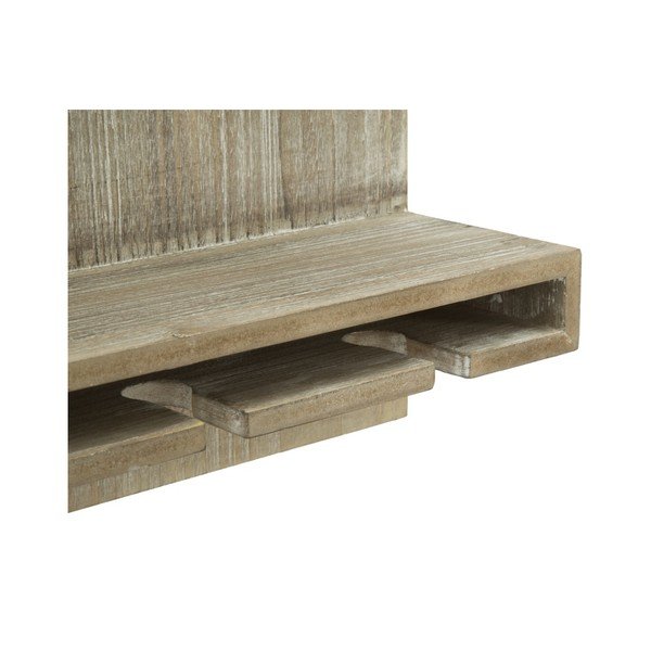 Suport de perete pentru sticle și pahare Mauro Ferretti Pipe Bar, 76 x 34 cm-image-4