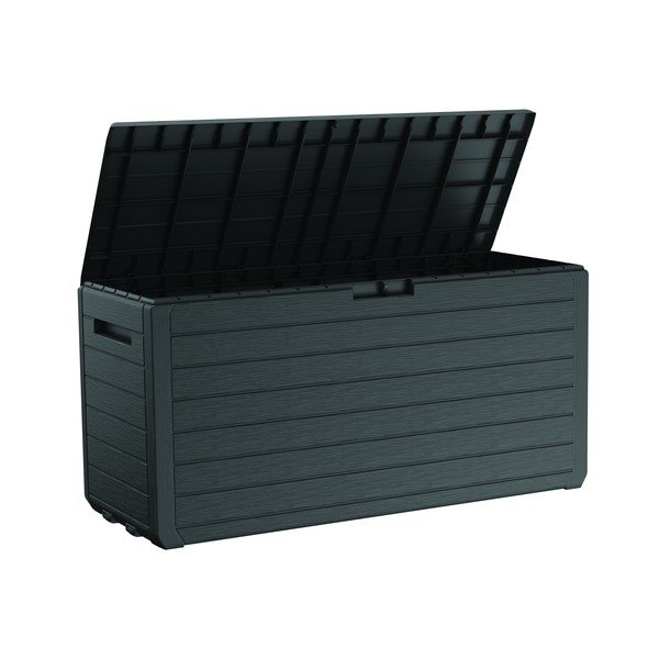 Cutie de depozitare pentru grădină gri închis din plastic Atlas – Keter-image-2