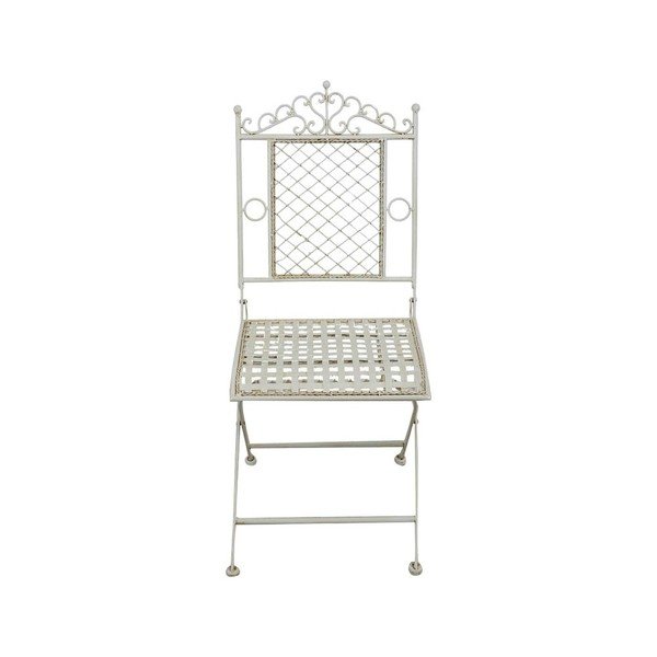 Scaun de grădină Crido Consulting Algoma, alb-image-2