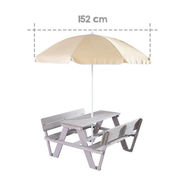 Mobilier de grădină pentru copii Picnic - Roba-image-4