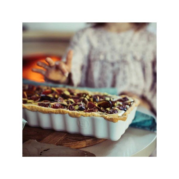 Tavă pentru tartă din ceramică 35,5x15 cm – Emile Henry-image-2