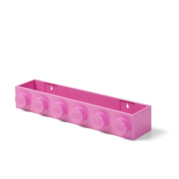 Raft de perete pentru copii LEGO® Sleek, roz-image-2