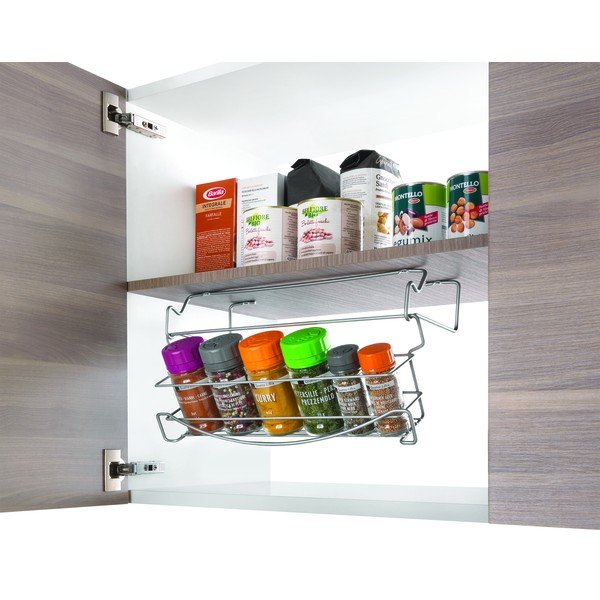 Raft suspendat din oțel inoxidabil pentru condimente Metaltex Swing Swing-image-2