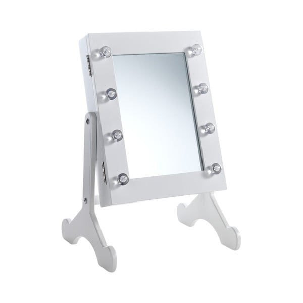 Oglindă cosmetică cu led 29x44 cm Coffer Lux LED – Tomasucci