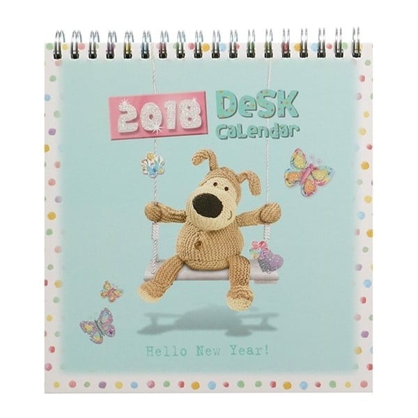 Calendar masă pentru anul 2018 Portico Designs Boofle