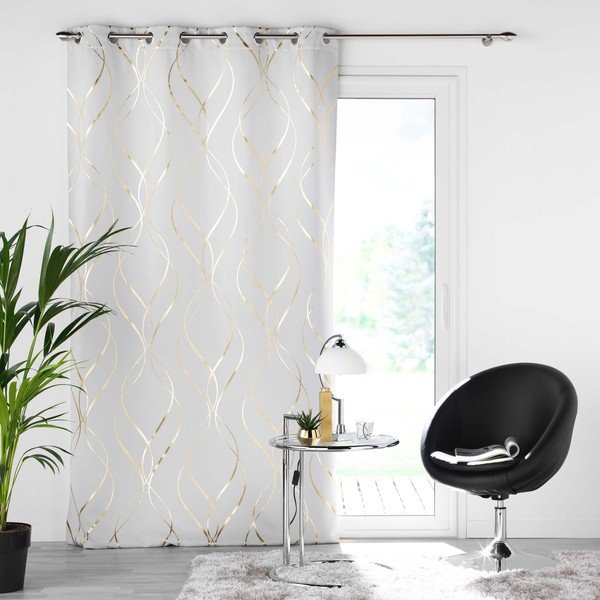 Draperie gri deschis blackout 135x240 cm Elise – douceur d'intérieur-image-2