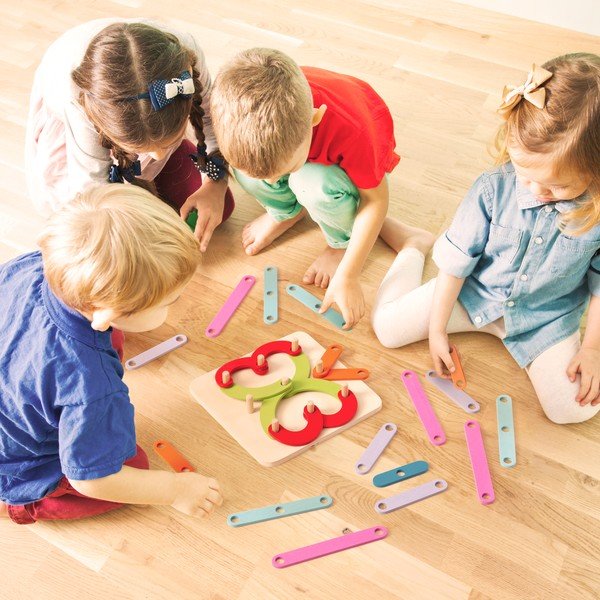 Joc din lemn pentru copii InnovaGoods Koogame-image-4