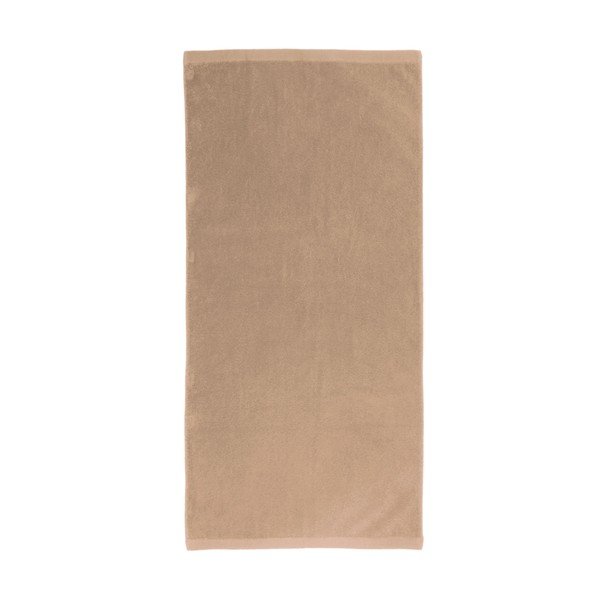 Prosop din bumbac Boheme Alfa, 70 x 140 cm, bej închis-image-1
