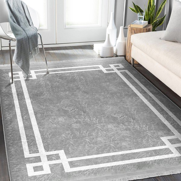 Covor gri 160x230 cm – Mila Home-image-2