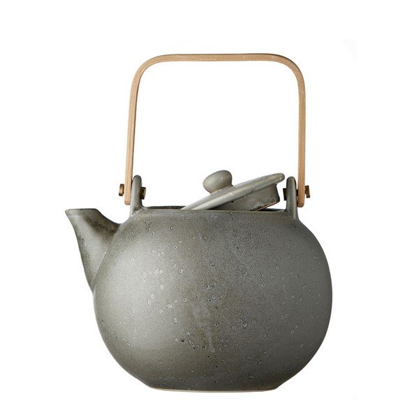 Ceainic din gresie Bitz Basics, 1,2 l, gri-image-2