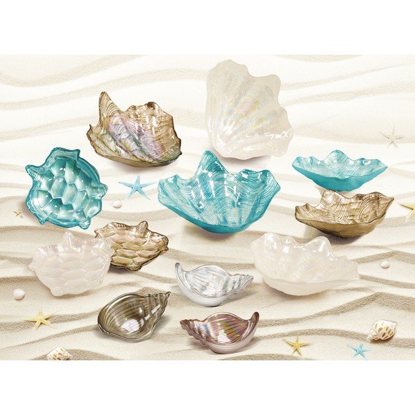 Tavă decorativă din sticlă 15x20 cm – Brandani-image-1
