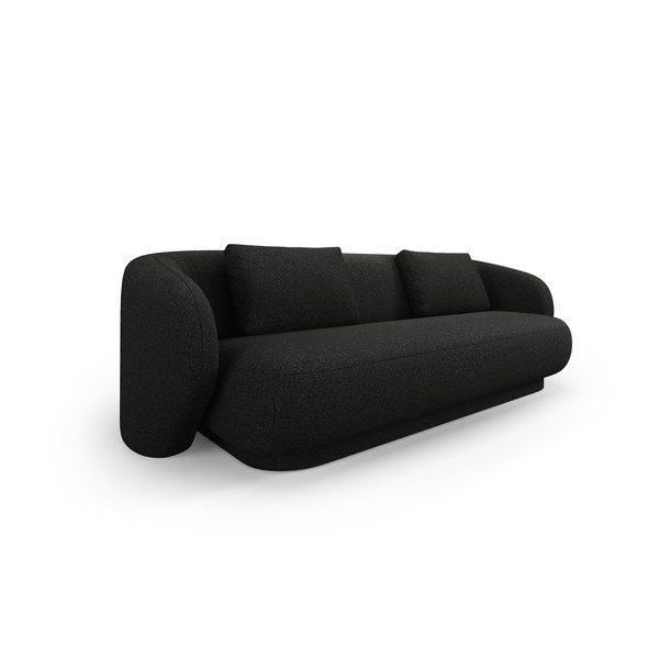 Canapea neagră 204 cm Camden – Cosmopolitan Design-image-2