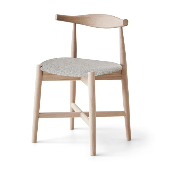Scaun de dining bej/în culoare naturală din lemn de stejar Dora – Hammel Furniture