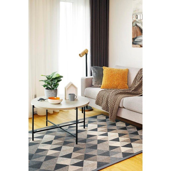 Covor cu 2 fețe Narma Kiva, 80 x 250 cm, gri-image-3