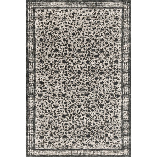 Covor gri antracit din lână 200x300 cm Agnus Classic – Agnella