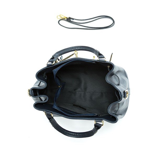 Geantă din piele Isabella Rhea no. 183, albastră-image-4
