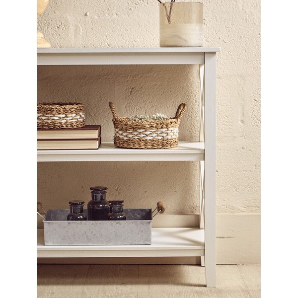 Etajeră albă din lemn de pin 40x81x81 cm Heritage – Premier Housewares-image-1