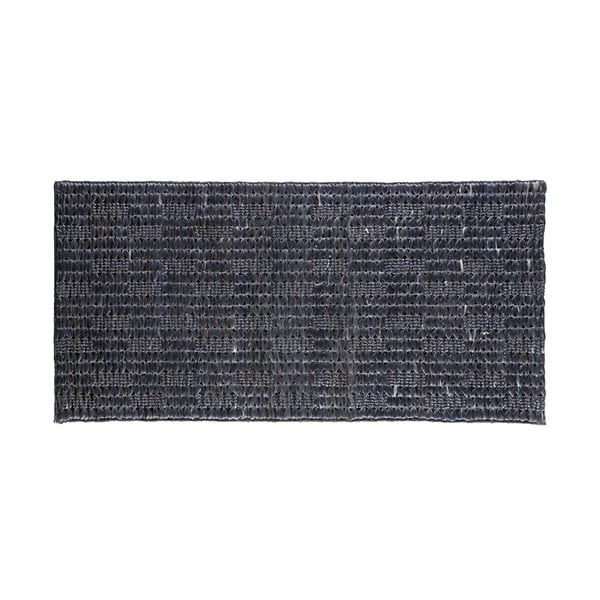 Covor din iută BePureHome Scenes, 140 x 70 cm, negru