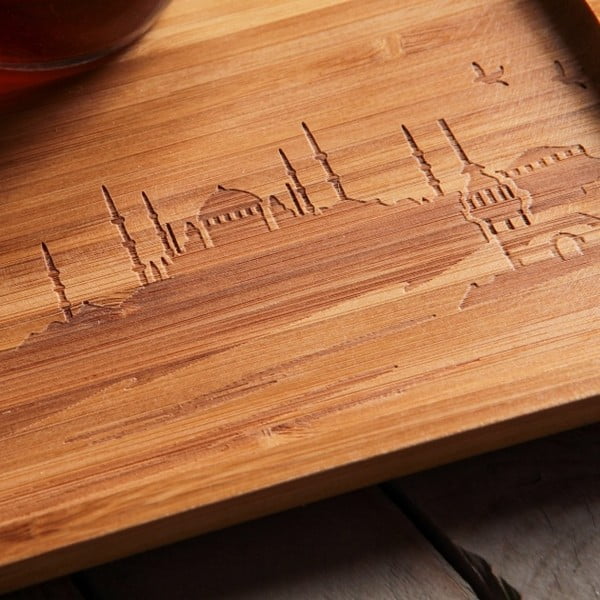 Platou servire din bambus Bambum Veggie-image-1