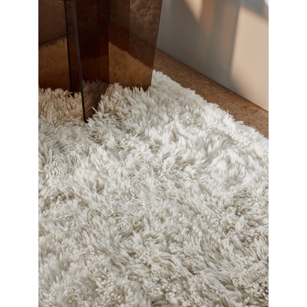 Covor alb din lână 160x230 cm Dala – MADE-image-4