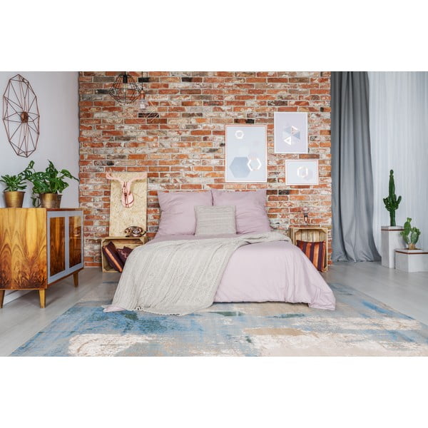 Covor albastru 133x190 cm Sensi Zashi – FD-image-1