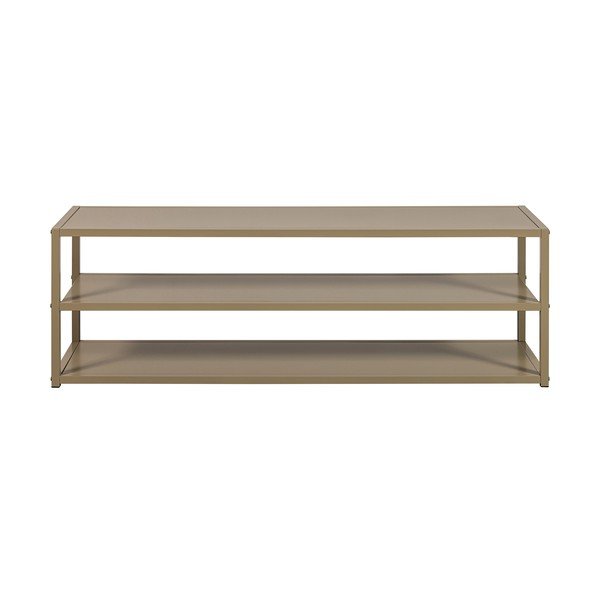 Comodă TV taupe din metal 120x40x35 cm Teun – WOOOD