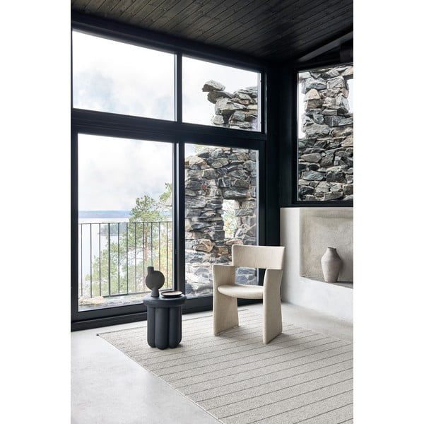 Covor pentru exterior și interior gri 70x90 cm Carl Warm Grey – Pappelina-image-4