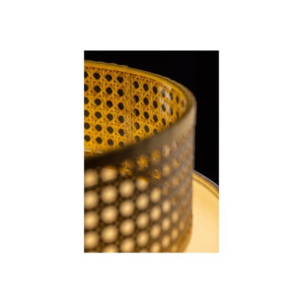 Lustră în culoare naturală cu abajur din ratan/cu abajur textil Abra 2 – GTV-image-3