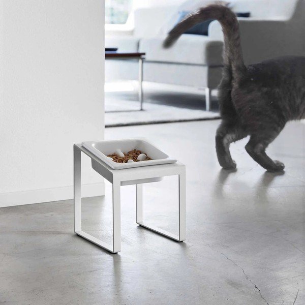 Bol cu suport  pentru animale de companie din ceramică Nooks – YAMAZAKI-image-1