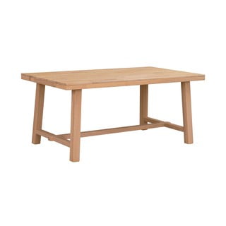 Masă de dining din lemn de stejar lustruit Rowico Brooklyn, 170 x 95 cm