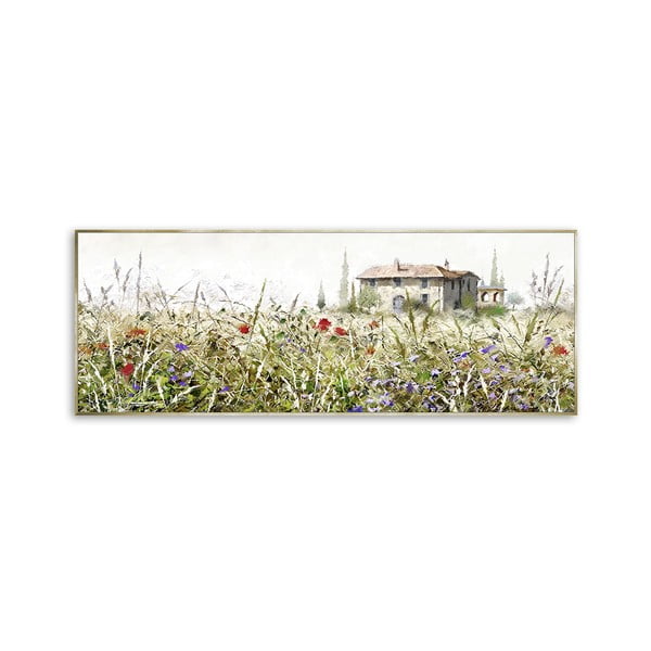 Tablou imprimat pe pânză Styler Grasses, 152 x 62 cm