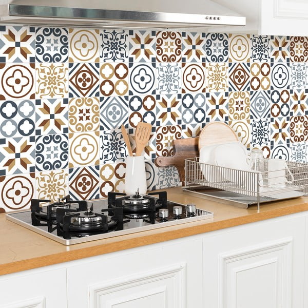 Set 30 autocolante perete Ambiance Ninocito, 15 x 15 cm-image-1