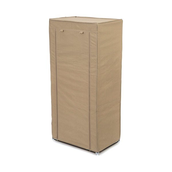 Dulap textil Compactor Wardrobe, înălțime 147 cm, bej-image-3