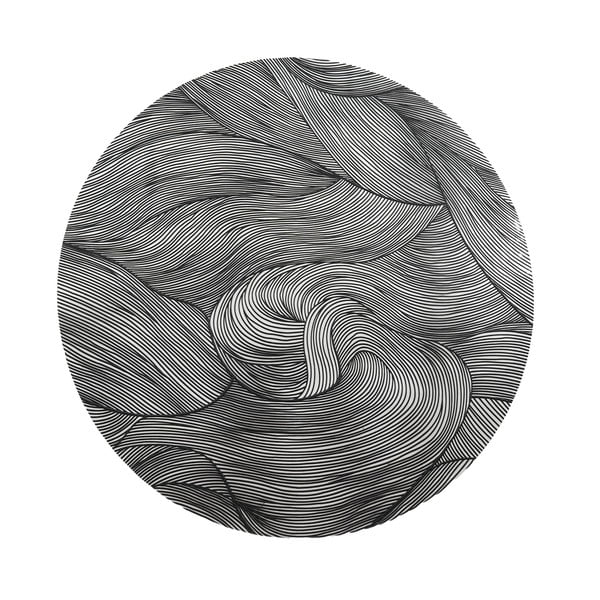 Suport pentru farfurii din plastic ø 38 cm Celeste – douceur d'intérieur