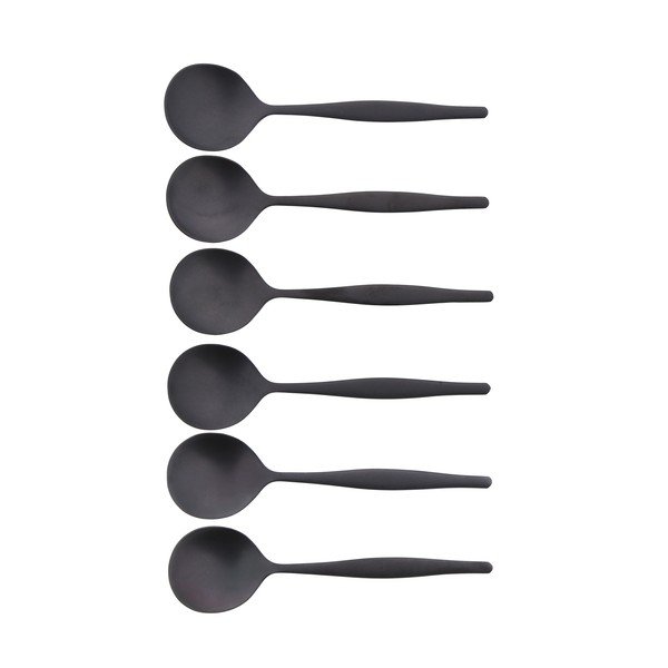 Set 6 lingurițe ceai Jean Dubost Violon, negru