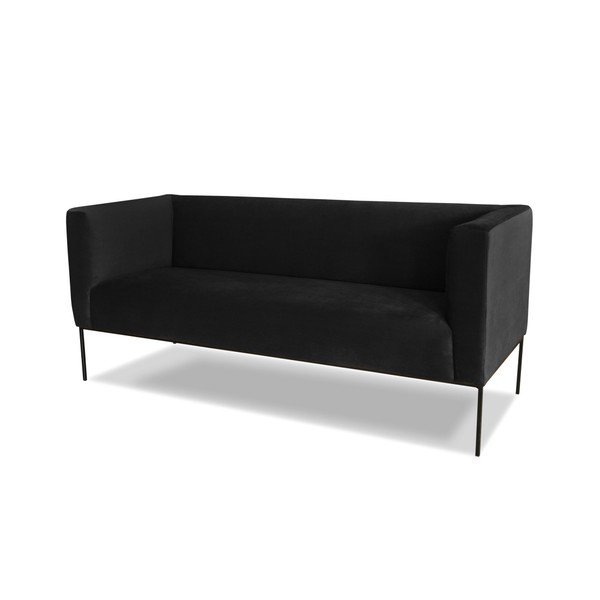 Canapea cu 3 locuri Windsor & Co. Sofas Neptune, negru-image-2