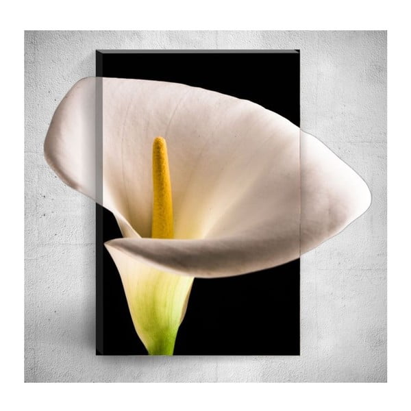 Tablou de perete 3D Mosticx Elegant Flower, 40 x 60 cm